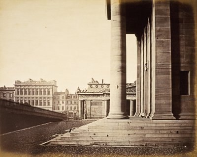 The National Gallery and Royal Institution (Royal Scottish Academy), Edinburgh by William Clark